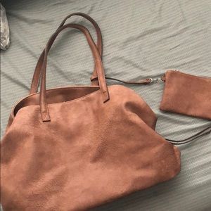 Free People Large Vegan Leather Tote